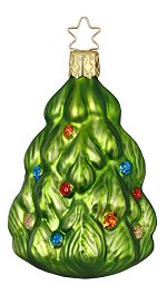 Fir Tree - Decorated<br>Inge-glas Ornament